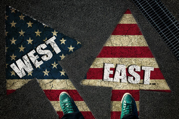 Moving east west coast services