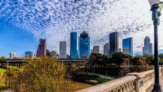 The skyline of Houston during the day