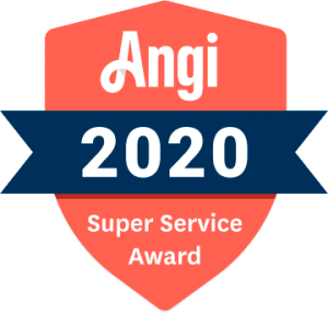 Angie Super Service Award 2020 badge