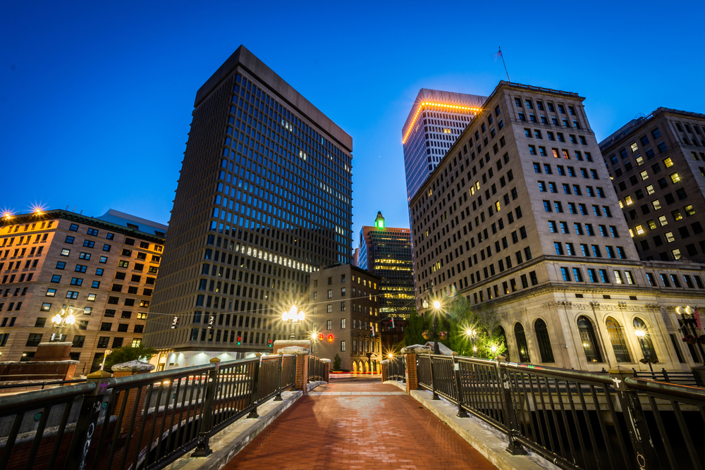 Downtown Providence viewed from the river