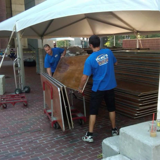 Isaac employee working