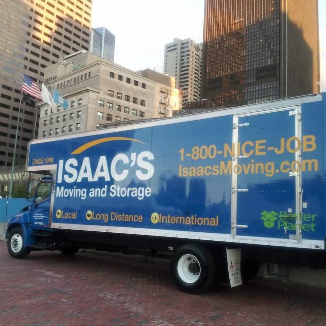 Isaac Moving Truck