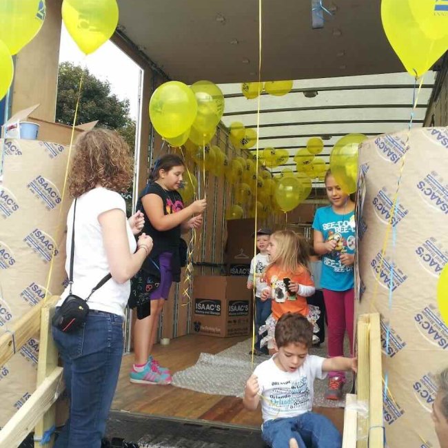 Isaac Giving Back Event