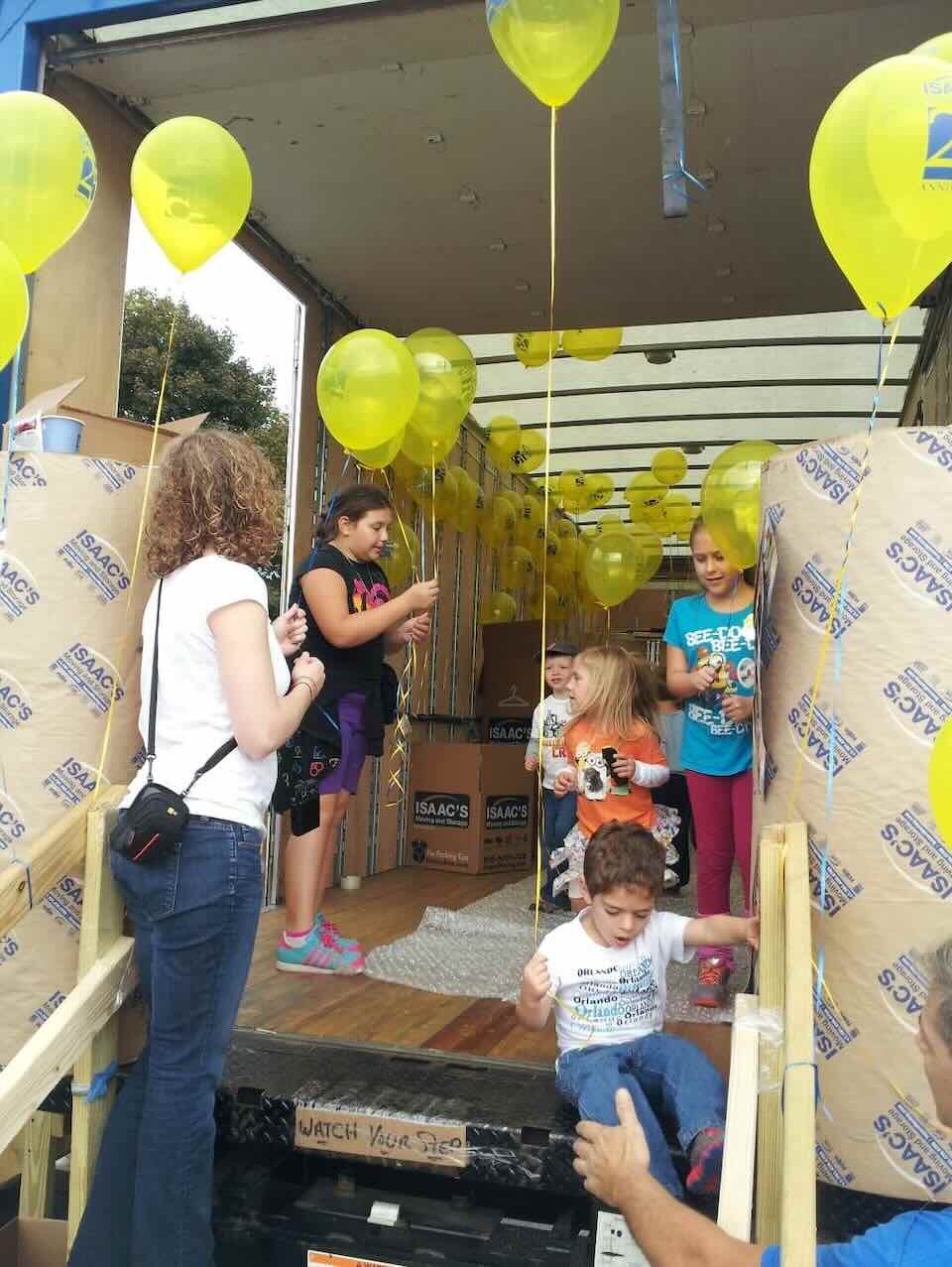 Isaac Giving Back Event